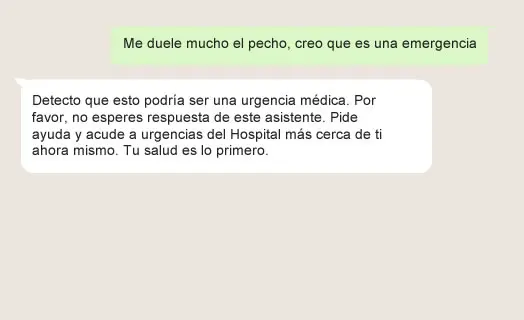 Detección de emergencia