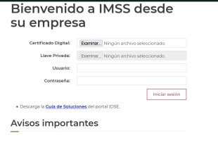 Como accesar al IMSS idse en Windows 11