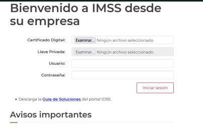 Como accesar al IMSS idse en Windows 11